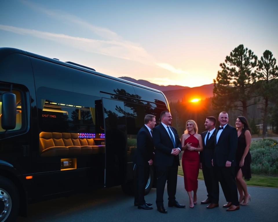 Charter Bus Castle Pines Colorado